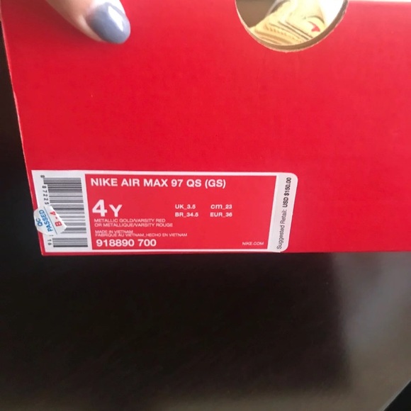 Brand new gold air max 97 - Picture 3 of 3